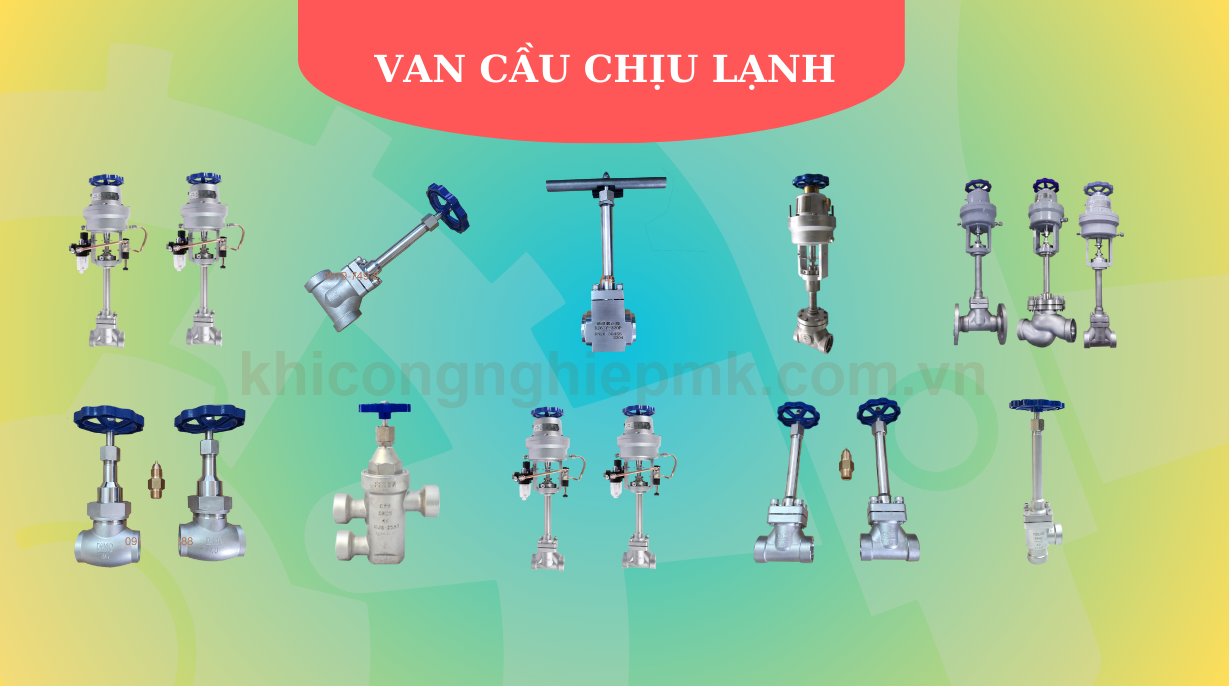 Chuyên cung cấp van cầu chịu lạnh đóng mở bằng khí nén