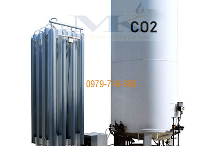 Khí CO2 lỏng nạp bồn trạm công nghiệp 5-25 tấn 