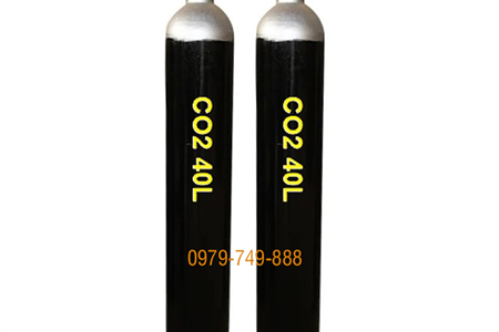 Khí CO2 công nghiệp 40lít 22kg