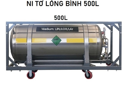 Khí Nito lỏng công nghiệp bình lỏng DPL loại 500 lít