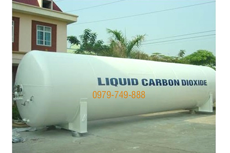 Bồn 50m3 (2.16Mpa) chứa CO2 lỏng, Kiểu nằm